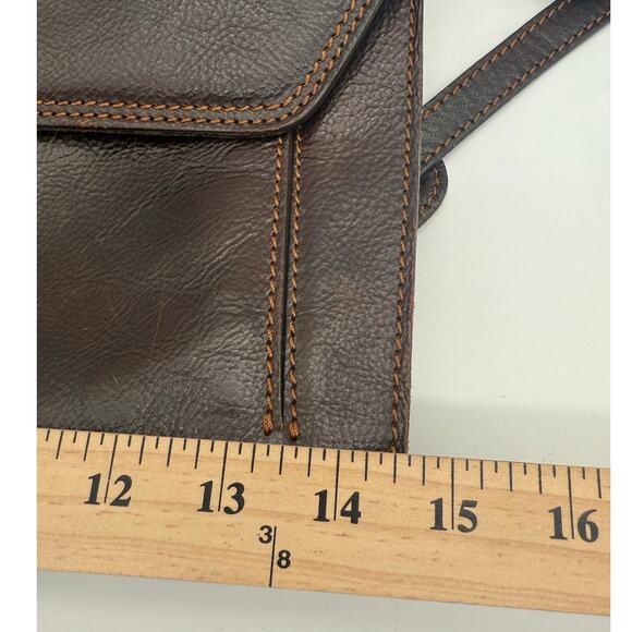 Firenze Italian Full Leather Laptop Executive Briefcase Crossbody Handle Luxury - Picture 7 of 8